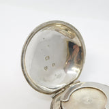 Edwardian Sterling Silver Floral Sovereign Holder Fob Antique 1905 Chester