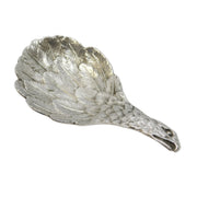 Sterling Silver Georgian Style Eagle's Wing Tea Caddy Spoon Vintage 1969 London