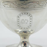 George III Sterling Silver Crested Sweet-Treat Basket Antique 1788 London
