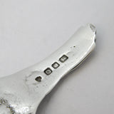 Sterling Silver Georgian Style Eagle's Wing Tea Caddy Spoon Vintage 1969 London