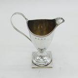 George III Sterling Silver Helmet Cream Jug Antique 1783 London John Lambe
