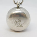 Sampson Mordan & Co. Victorian Sterling Silver Sovereign Case Antique c1870 London
