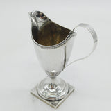George III Sterling Silver Helmet Cream Jug Antique 1783 London John Lambe