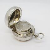 Sampson Mordan & Co. Victorian Sterling Silver Sovereign Case Antique c1870 London