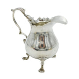 George II Sterling Silver Baluster Cream Jug Antique c1750 London