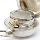 Sampson Mordan & Co. Victorian Sterling Silver Sovereign Case Antique c1870 London