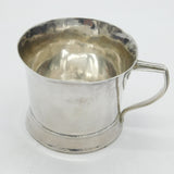 George III Sterling Silver Pub Tankard Mug Heart Handle Antique 1798 London