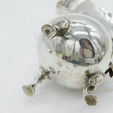 George II Sterling Silver Baluster Cream Jug Antique c1750 London