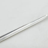 George III Sterling Silver Lion Crest Bone Marrow Scoop Antique 1783 London