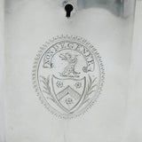 George III Sterling Silver Clan Wedderburn Tea Caddy Antique 1793 London