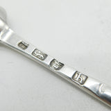 George III Sterling Silver Lion Crest Bone Marrow Scoop Antique 1783 London