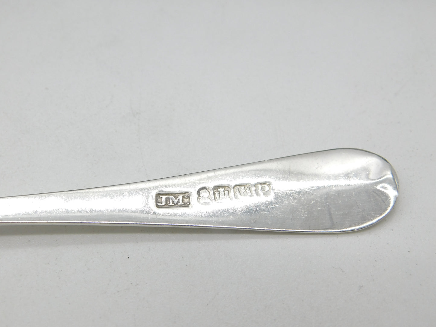 Scottish Georgian Set of Sterling Silver Dotted Edge Teaspoons 1821 Edinburgh