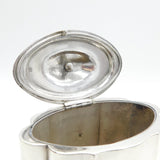 George III Sterling Silver Clan Wedderburn Tea Caddy Antique 1793 London