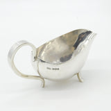 Modernist Sterling Silver Sauce Boat Chesterfield College of Art Vintage 1970