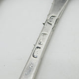 George I Britannia Standard Silver Set of Four Tablespoons Antique 1718 London