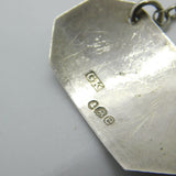 Georgian Sterling Silver Brandy Decanter Label 1820 London George Knight