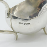 Modernist Sterling Silver Sauce Boat Chesterfield College of Art Vintage 1970