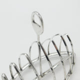 Large Victorian Sterling Silver Crested Toast Rack Antique 1879 Sheffield