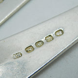 Paul Storr George III Sterling Silver Pair of Crested Tablespoons Antique 1816 London