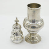 George III Sterling Silver Muffineer Sugar Caster Antique 1765 London