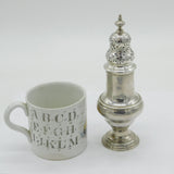 George III Sterling Silver Muffineer Sugar Caster Antique 1765 London