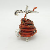George II Sterling Silver Floral Wax Jack Antique London c1750s