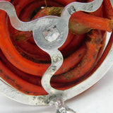 George II Sterling Silver Floral Wax Jack Antique London c1750s