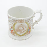 Harrods Queen Victoria Diamond Jubilee Commemorative Mug Antique 1897