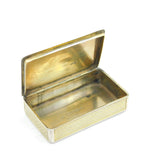 George III Sterling Silver Gilt Snuff Box Antique 1808 London William Parker