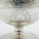 George III Sterling Silver Dog Crest Sweet-Treat Basket Antique 1793 London