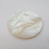 George III Bull Head Carved Mother of Pearl Panel Plaque Antique c1800