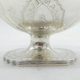 George III Sterling Silver Dog Crest Sweet-Treat Basket Antique 1793 London