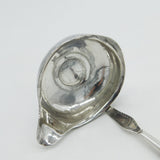 Georgian Sterling Silver Wooden Handle Carlos III Coin Toddy Ladle 1785 Antique