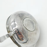 Georgian Sterling Silver Wooden Handle Carlos III Coin Toddy Ladle 1785 Antique