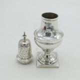George III Sterling Silver Muffineer or Pepperette Antique 1802 London