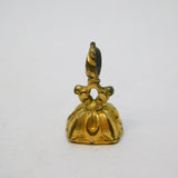 Victorian 10ct Gold Bloodstone 'Forget Me Not' Intaglio Seal Fob Antique c1860