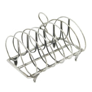 George III Sterling Silver Six-Part Toast Rack Antique 1813 London