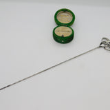 Charles Horner Sterling Silver Nouveau Pattern Hat Pin Antique 1912 Chester