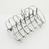 George III Sterling Silver Six-Part Toast Rack Antique 1813 London