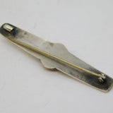 Victorian Arts & Crafts Silver & Red Coral Cameo Brooch Antique c1890