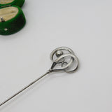 Charles Horner Sterling Silver Nouveau Pattern Hat Pin Antique 1912 Chester