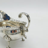 George III Sterling Silver Paw Foot Sauce Boat Antique 1768 London