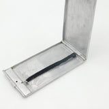 WWII-era 'Trench Art' Aluminium Large Cigarette Case from Sierra Leone c1945