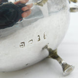 George III Sterling Silver Paw Foot Sauce Boat Antique 1768 London