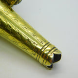George IV Sterling Silver Gilt Floral Pattern Baby Rattle & Whistle Antique 1829 Birmingham