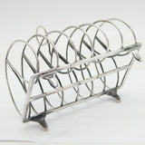 George III Sterling Silver Six-Part Toast Rack Antique 1813 London