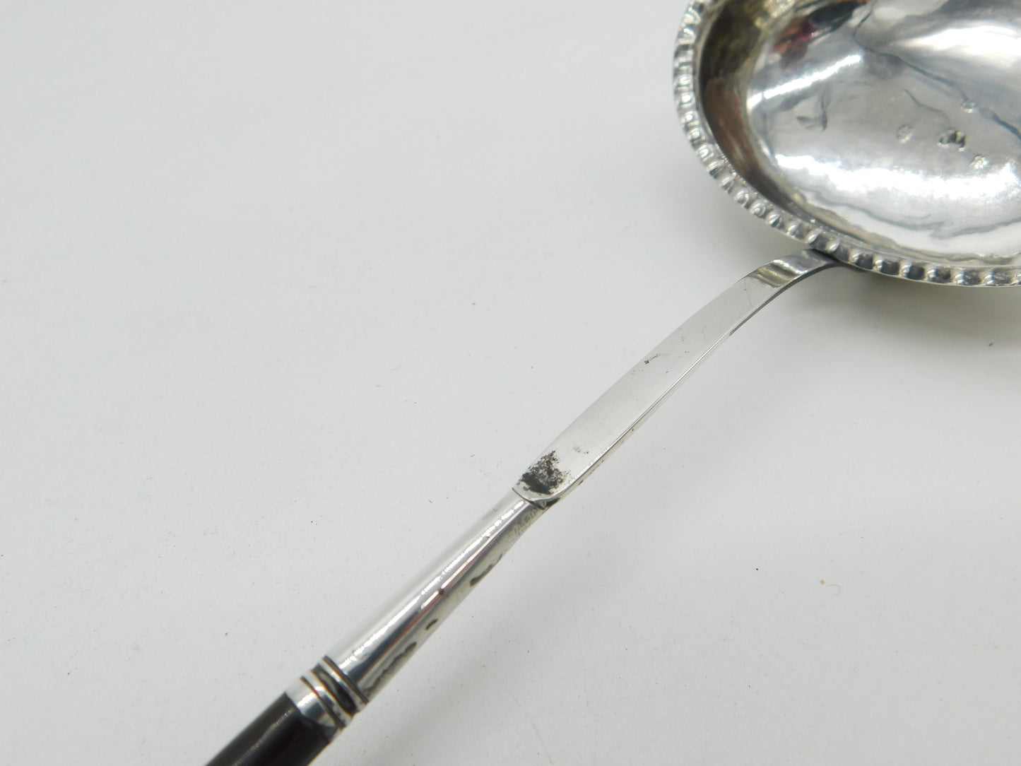 Georgian Sterling Silver Long Handle Toddy Ladle 1782 London Antique T. Morley