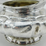 William IV Sterling Silver Scrolled Form Crested Cream Jug Antique 1831 London