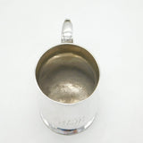 George III Sterling Silver Baluster Tankard Mug Antique 1775 London John King