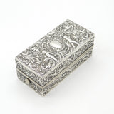 Victorian Sterling Silver Hair Curling Box Set Antique 1899 London Mappin Bros